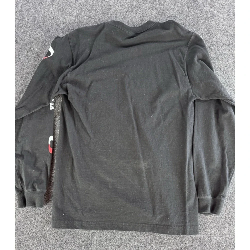 UNO Mavericks Long Sleeve T Shirt Jansport Black Mens Small Nebraska - Picture 4 of 7